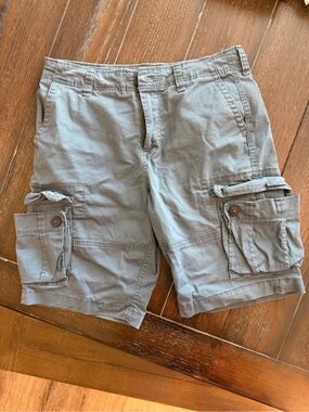 Men's Cargo Shorts - Navy Casual Utility